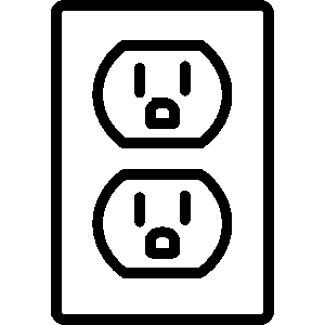 Icon of an outlet