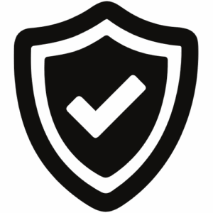 Shield with check icon