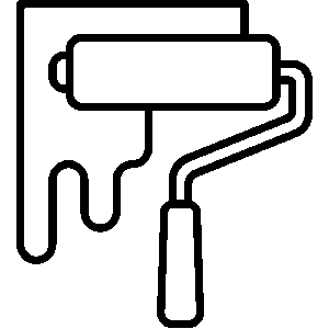 Icon of paint and paint roller