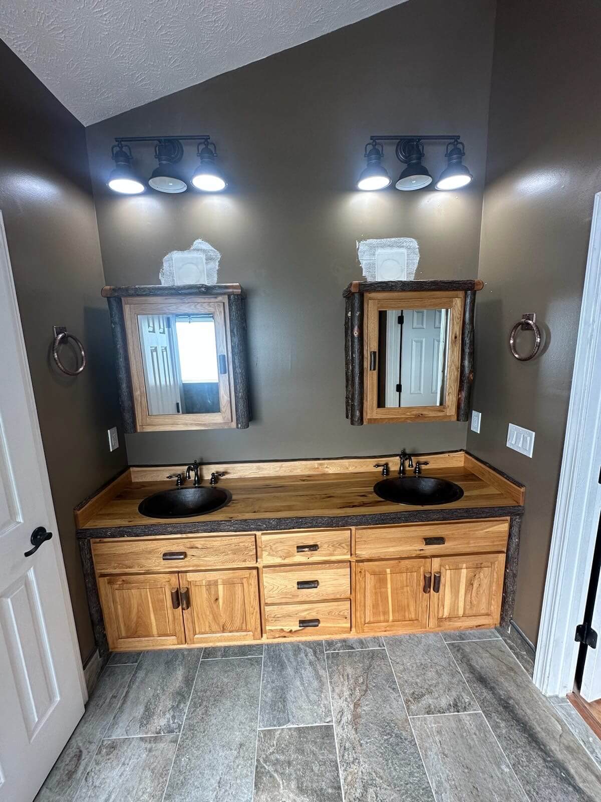 Benator Rustic Bathroom Reno After Picture